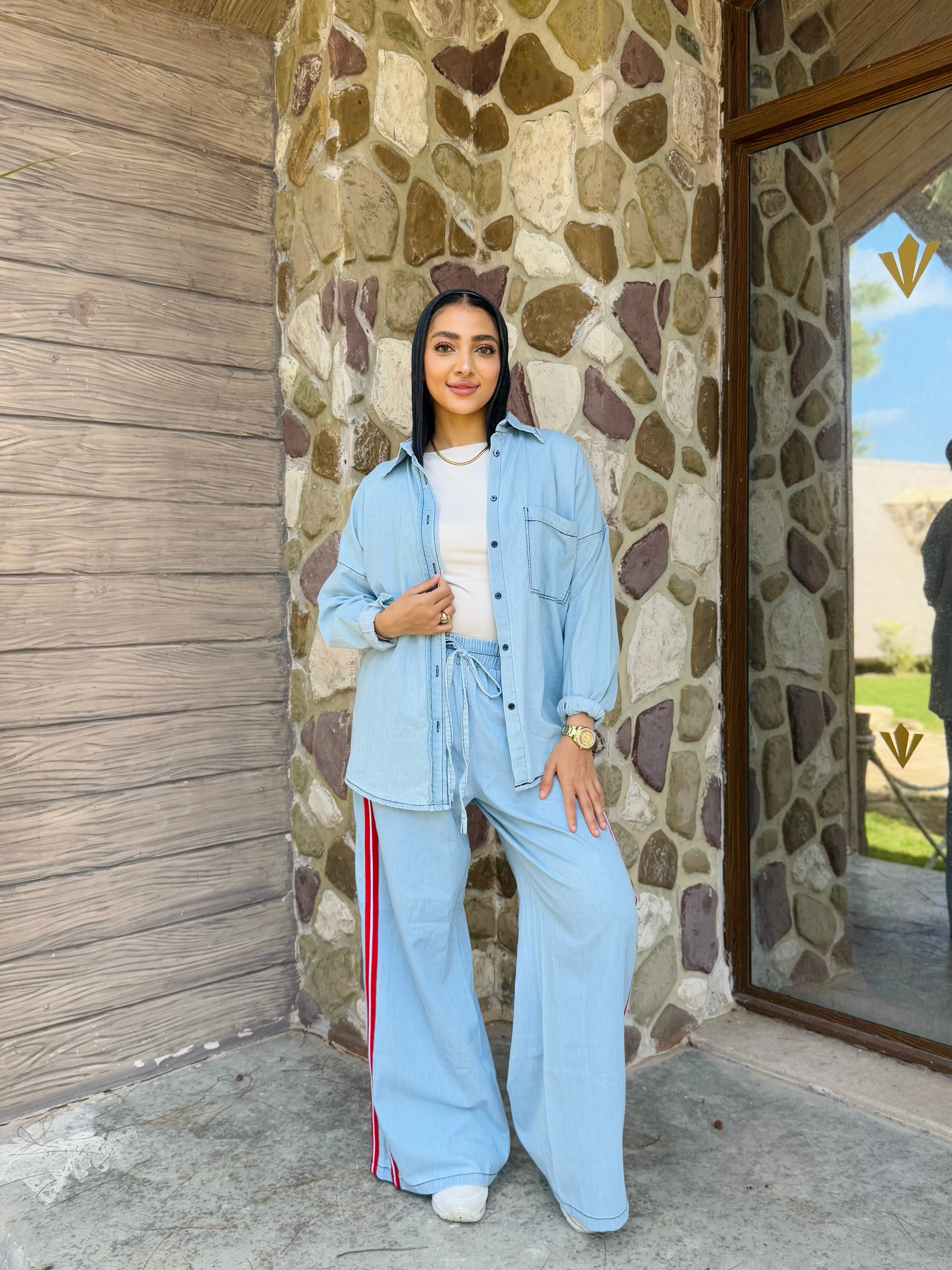 Denim Oversized Shirt