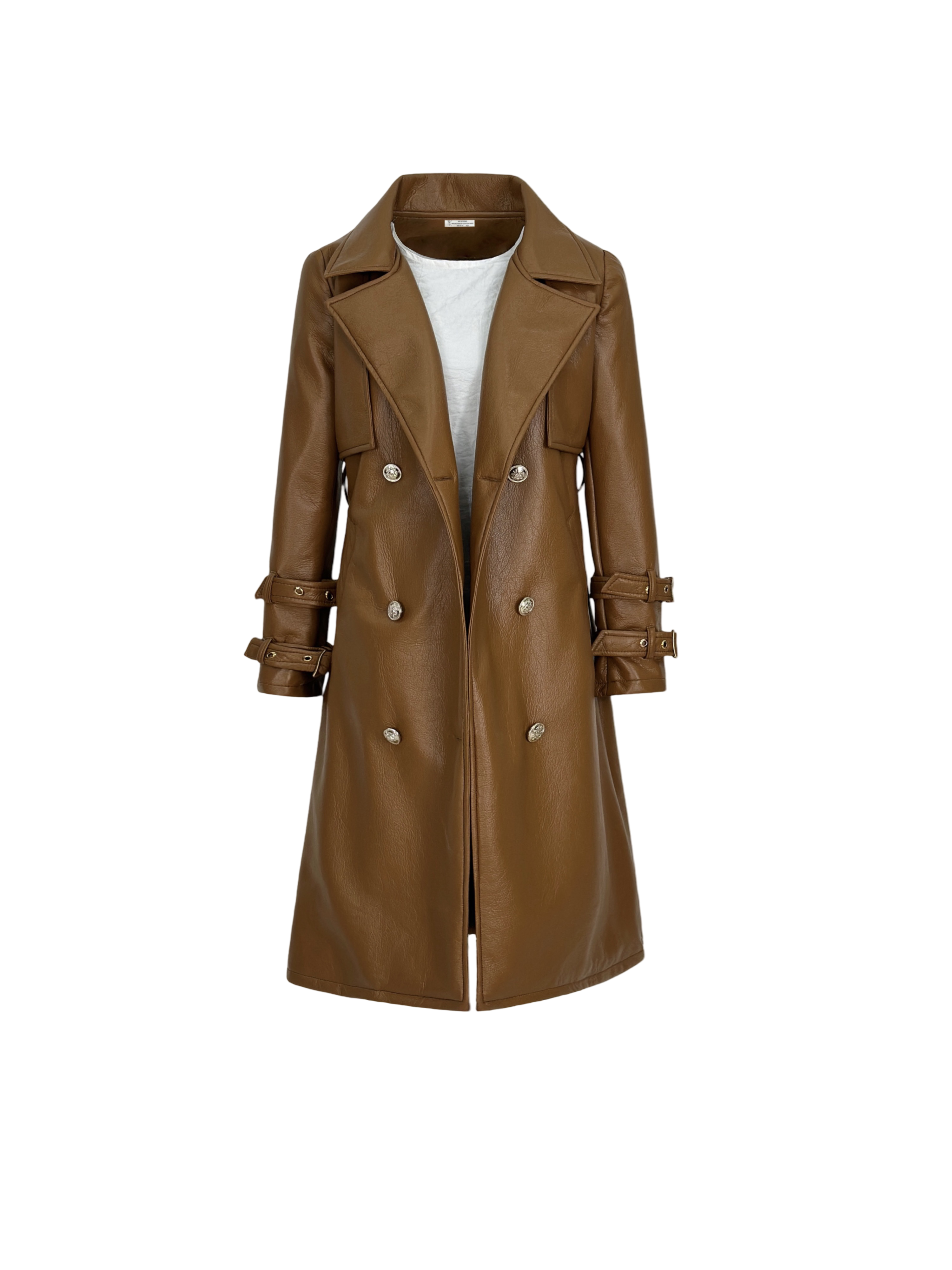 Leather Trench Coat