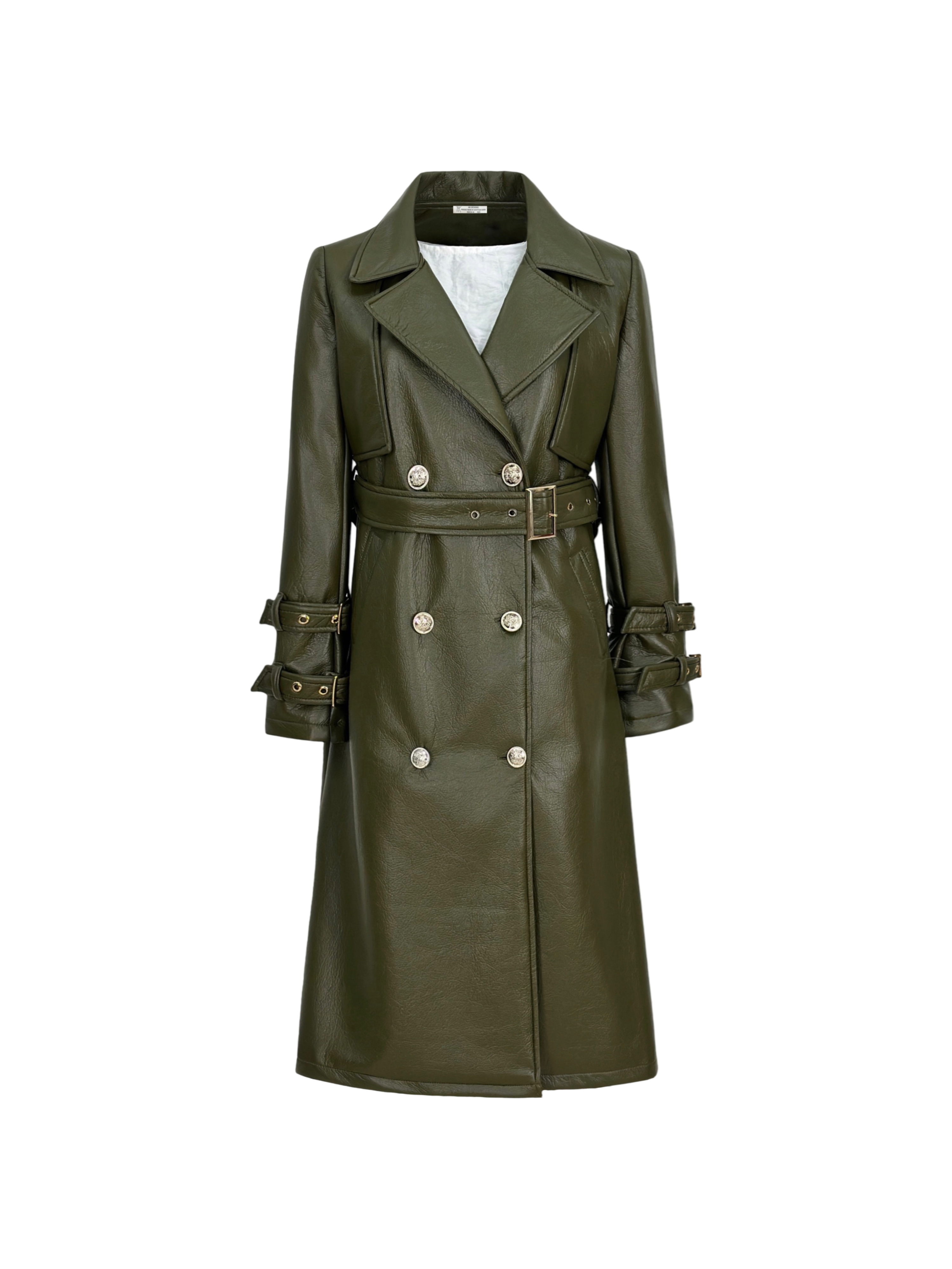 Leather Trench Coat