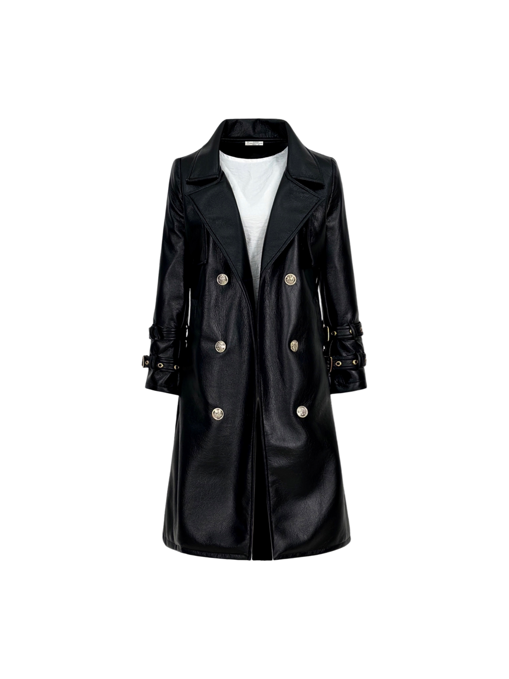 Leather Trench Coat