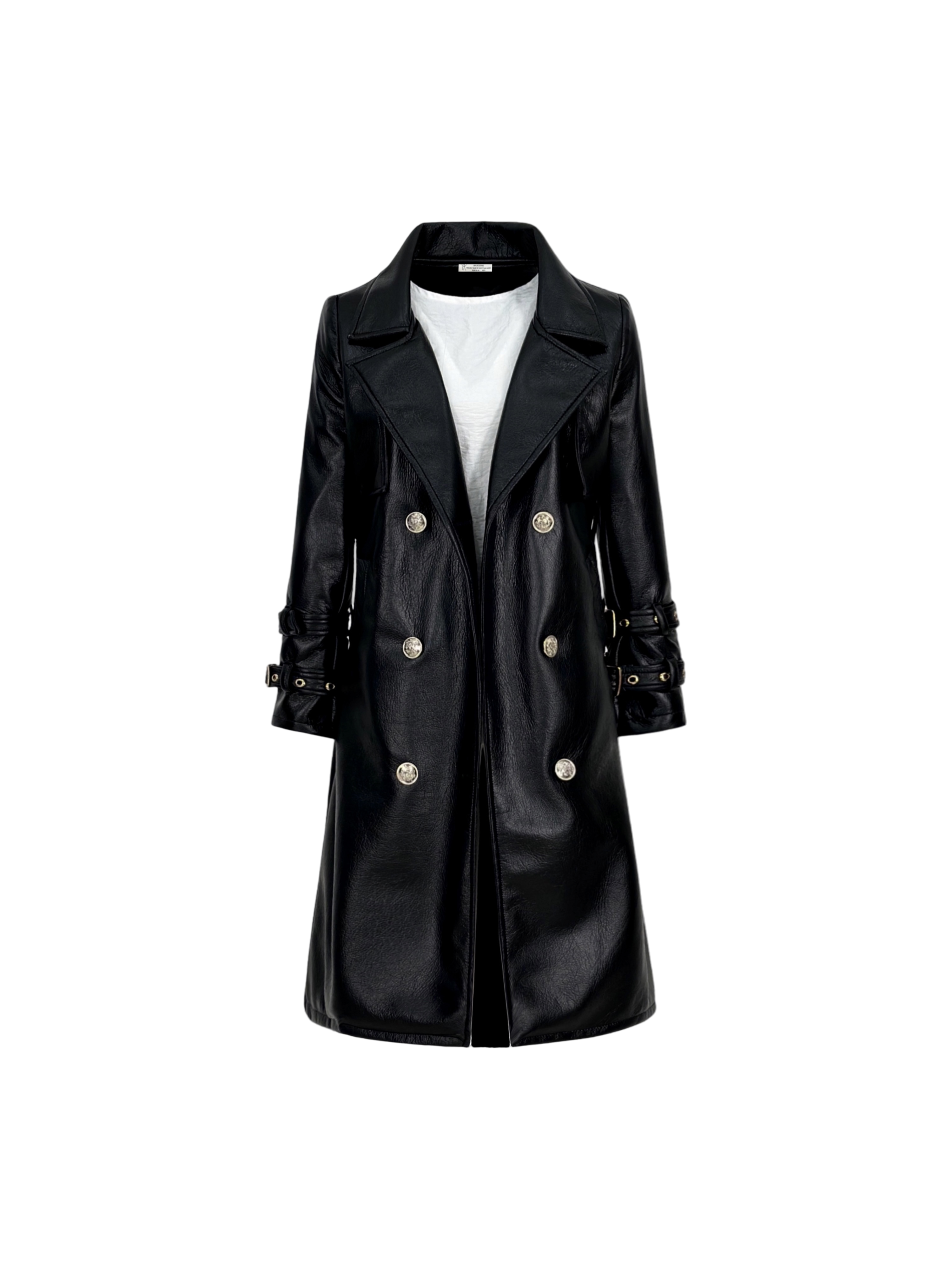 Leather Trench Coat