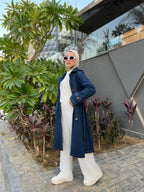 Denim Trench Coat