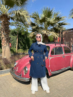 Denim Trench Coat