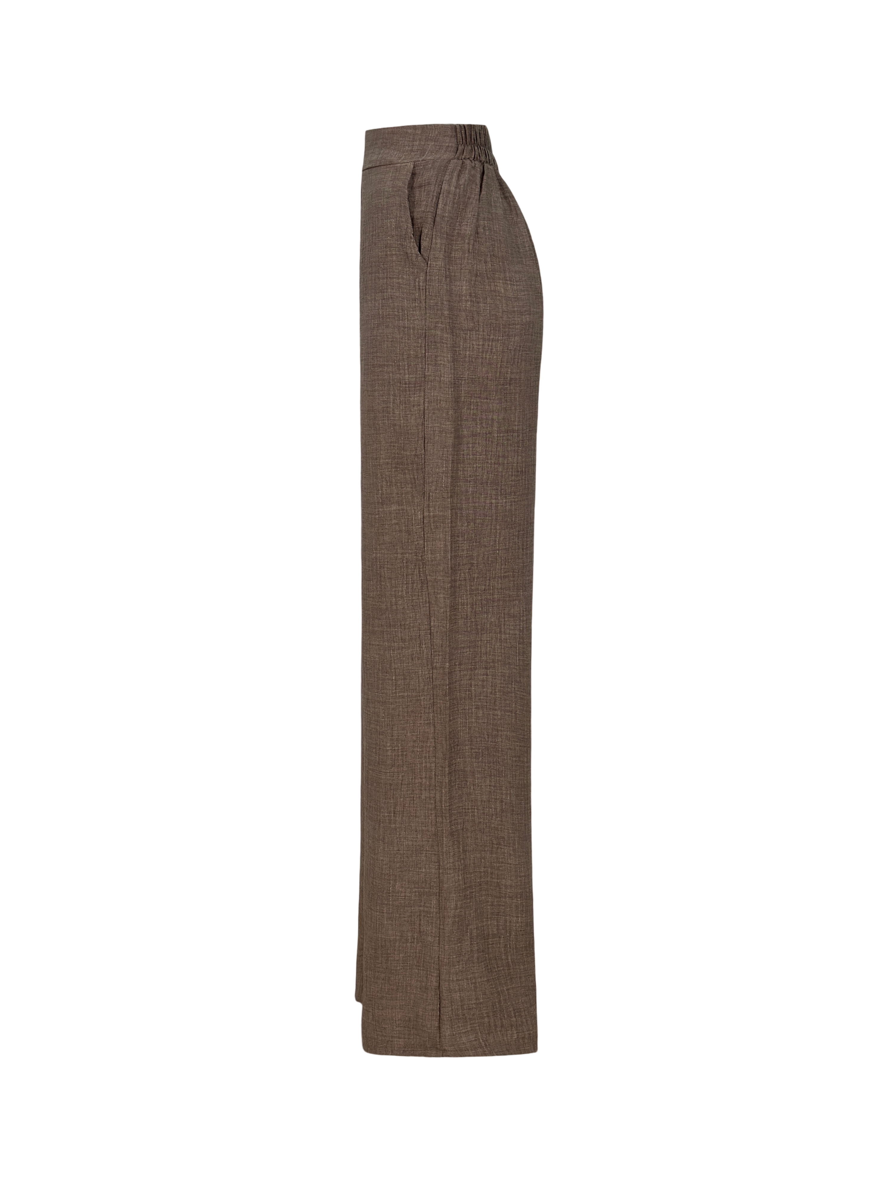 Soft Stripe Linen Set Pants
