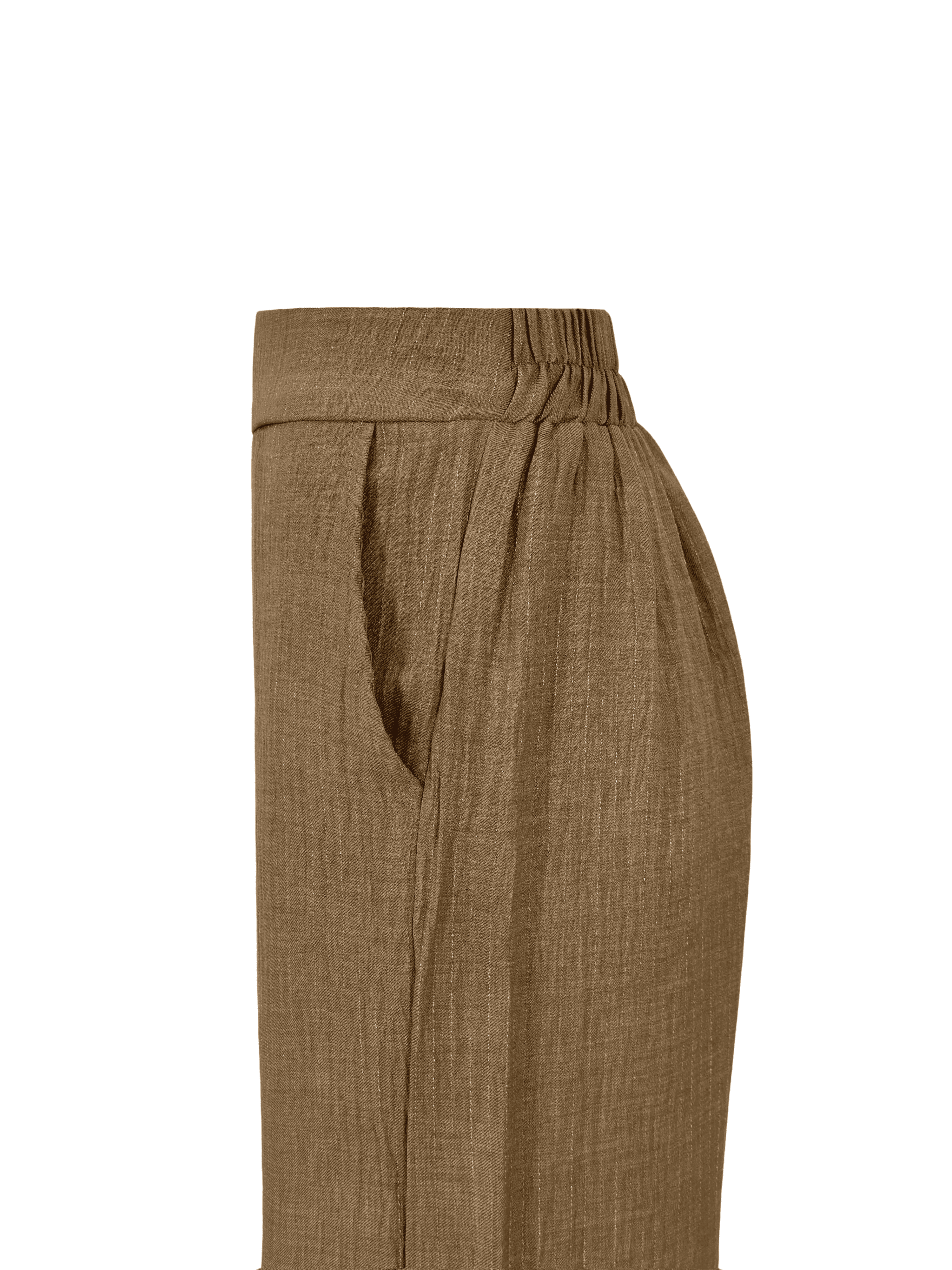 Soft Stripe Linen Set Pants