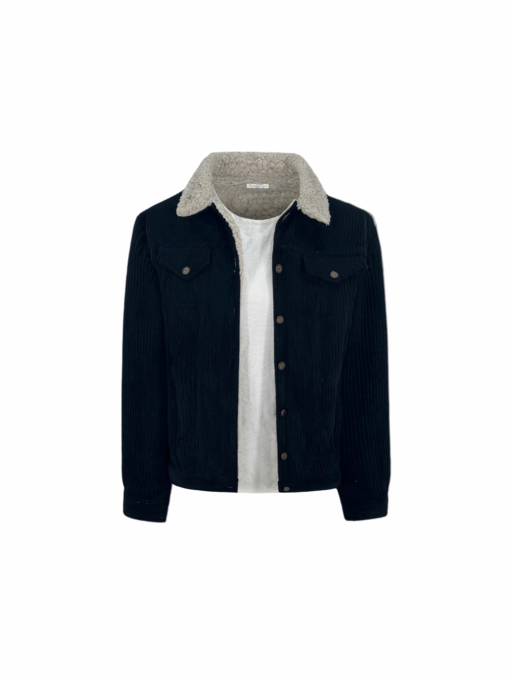 Furry Corduroy Heavy Jacket