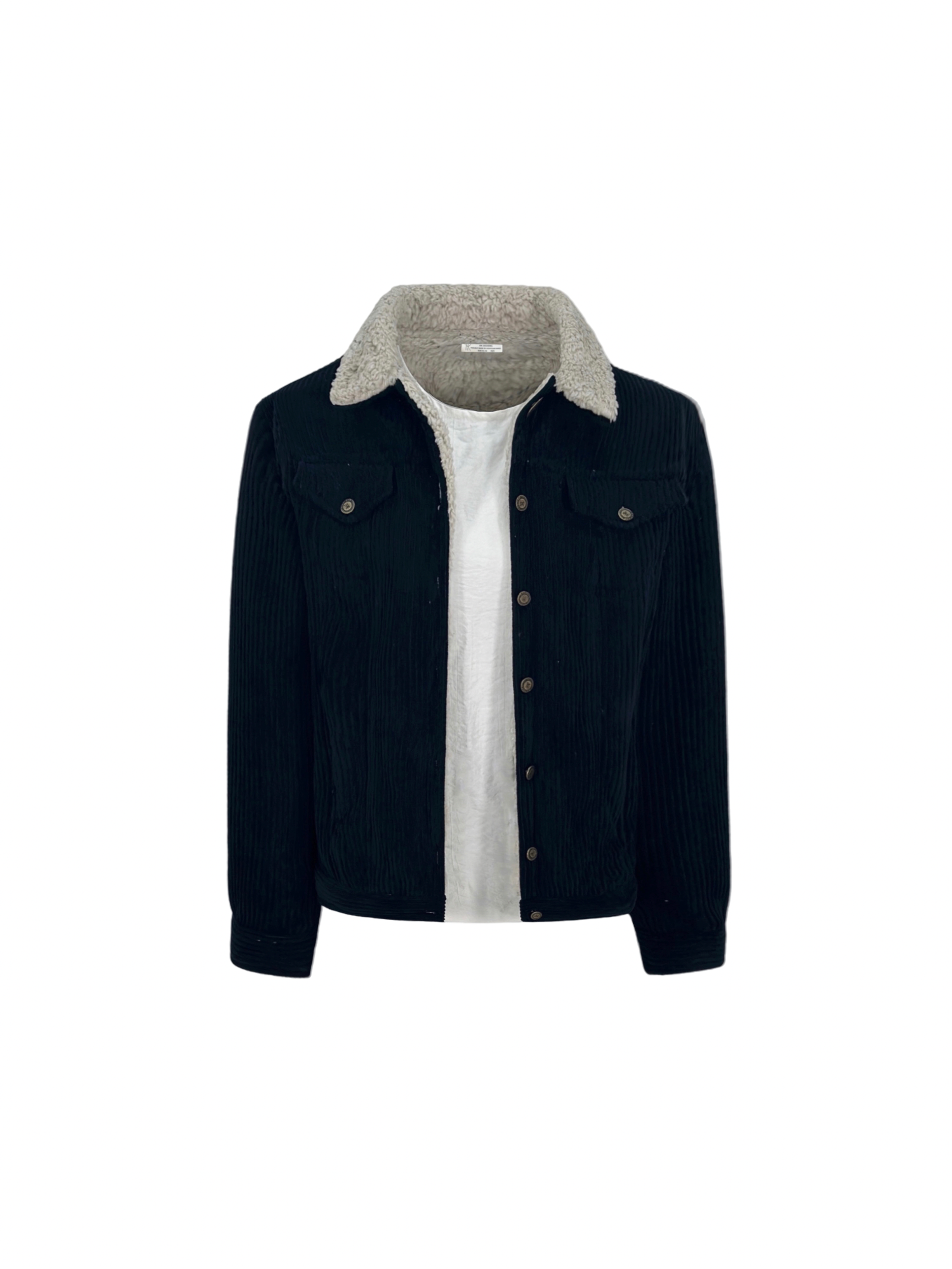 Furry Corduroy Heavy Jacket
