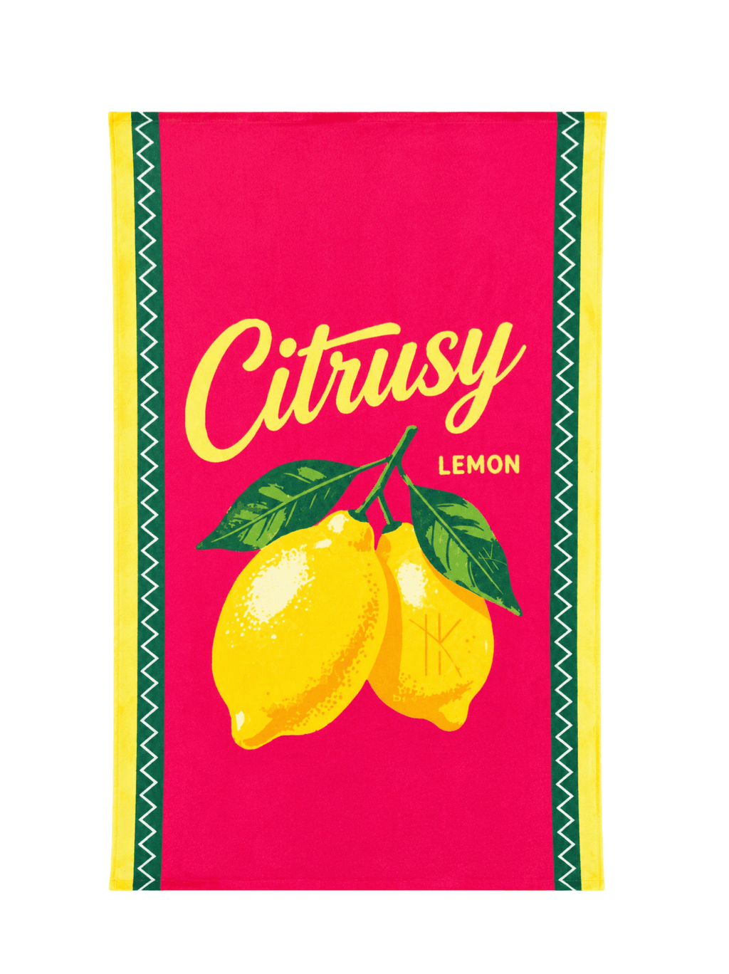 MicroFiber Towel Citrus Wave