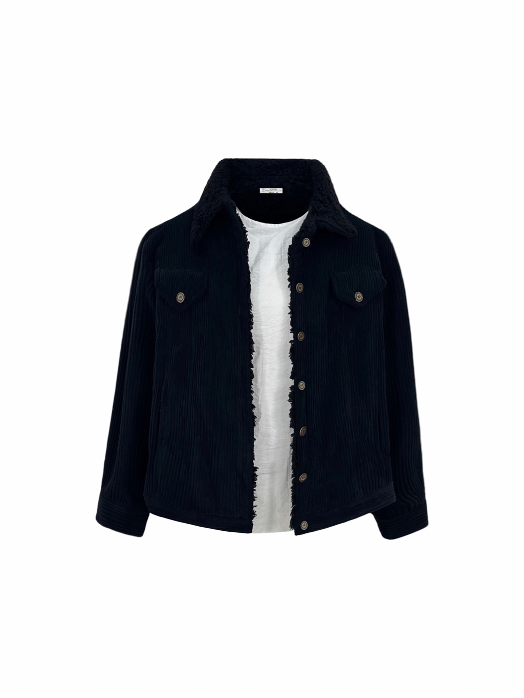 Furry Corduroy Heavy Jacket