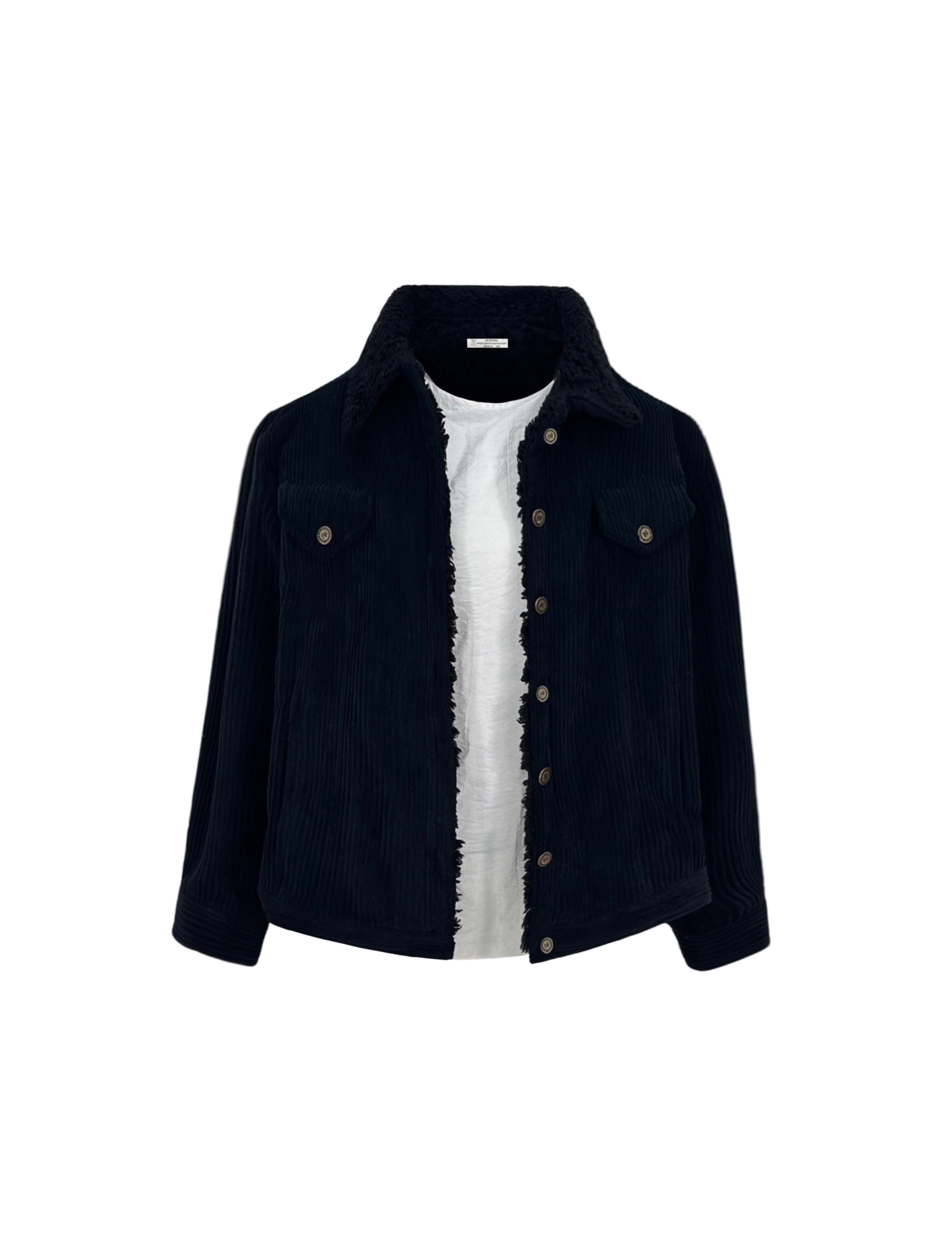 Furry Corduroy Heavy Jacket