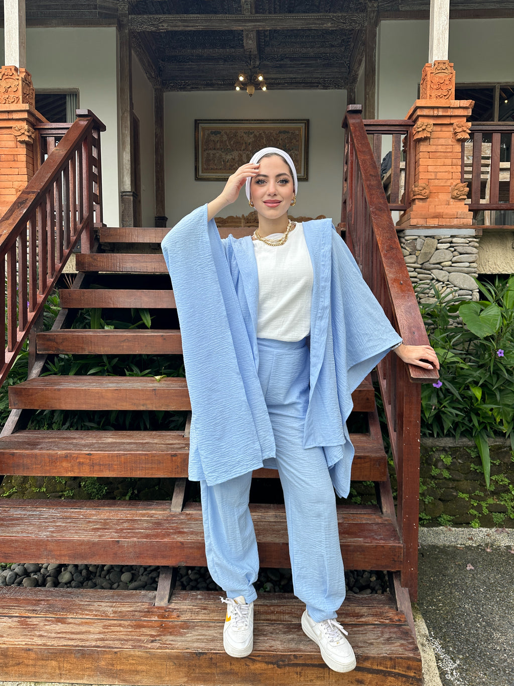 The Favorite Set Pants Baby Blue
