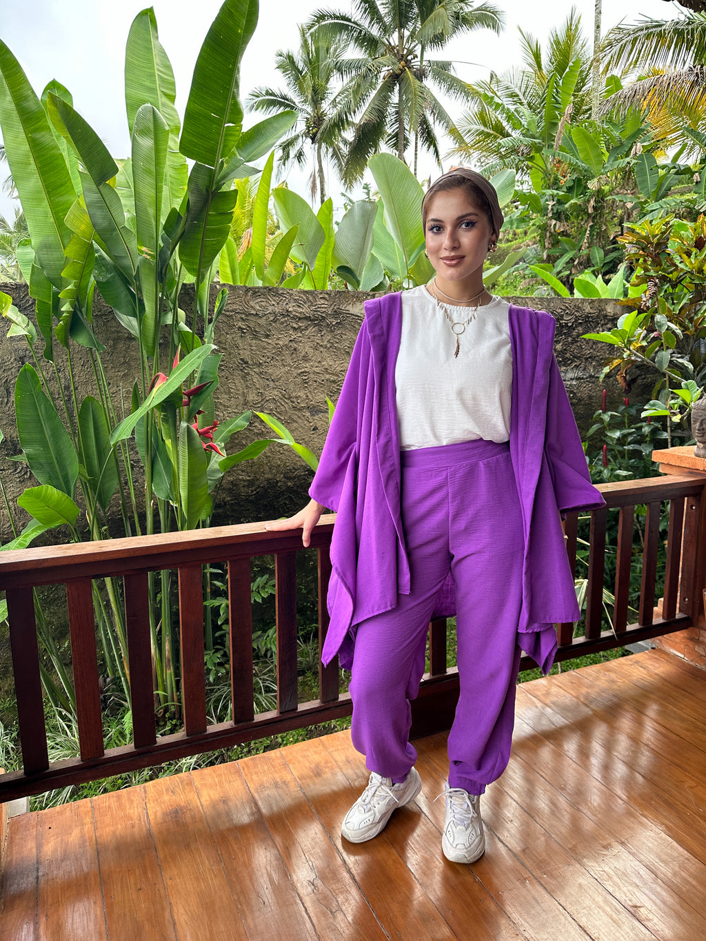 The Favorite Set Pants Purple