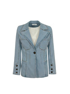 Lets Make it Formal Denim Blazer