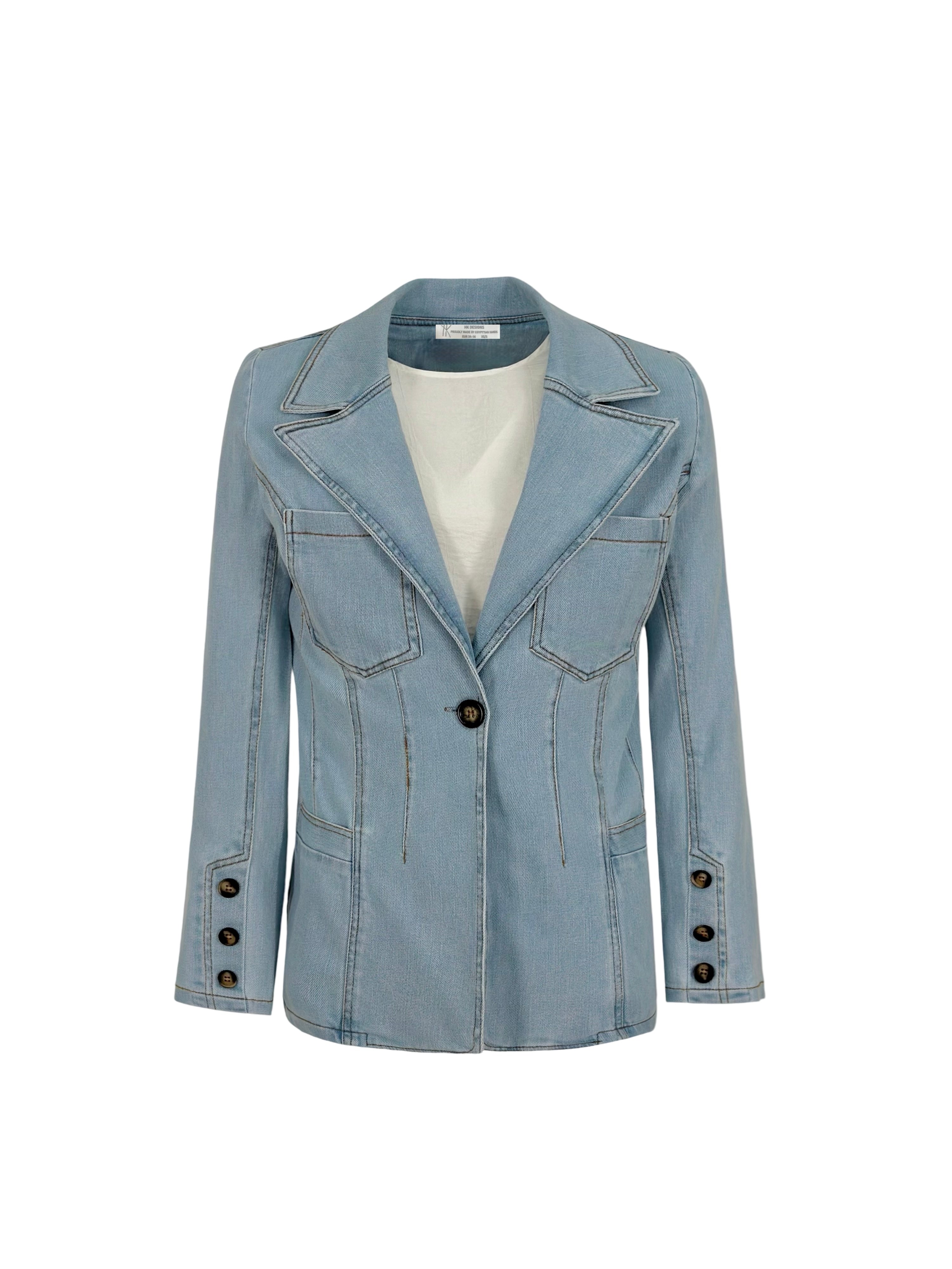 Lets Make it Formal Denim Blazer