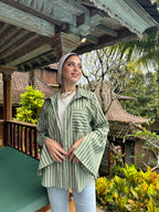 New Strippy Shirt Olive