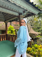 All Strips Shirt Baby Blue