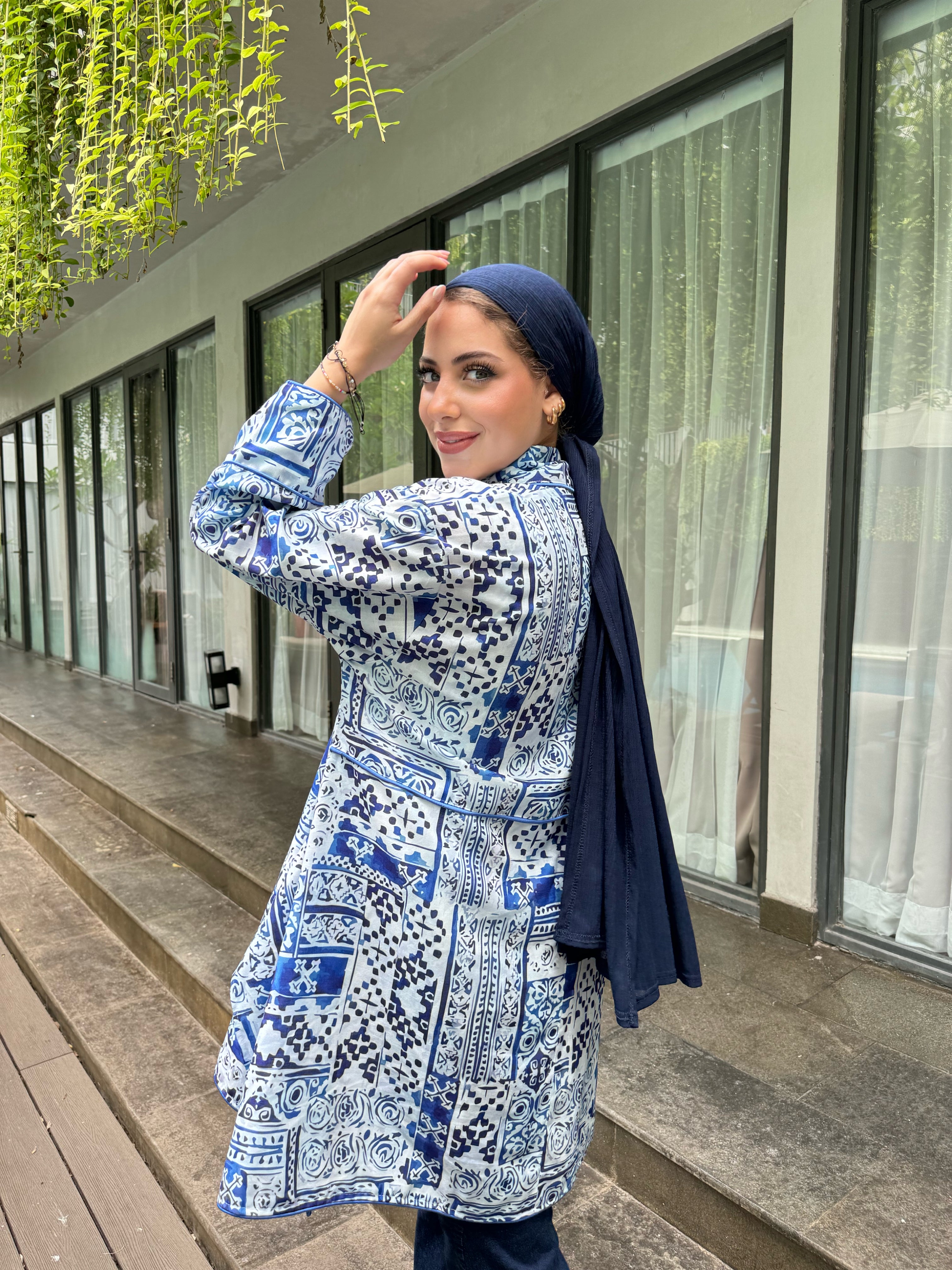 Blue Tribes kimono