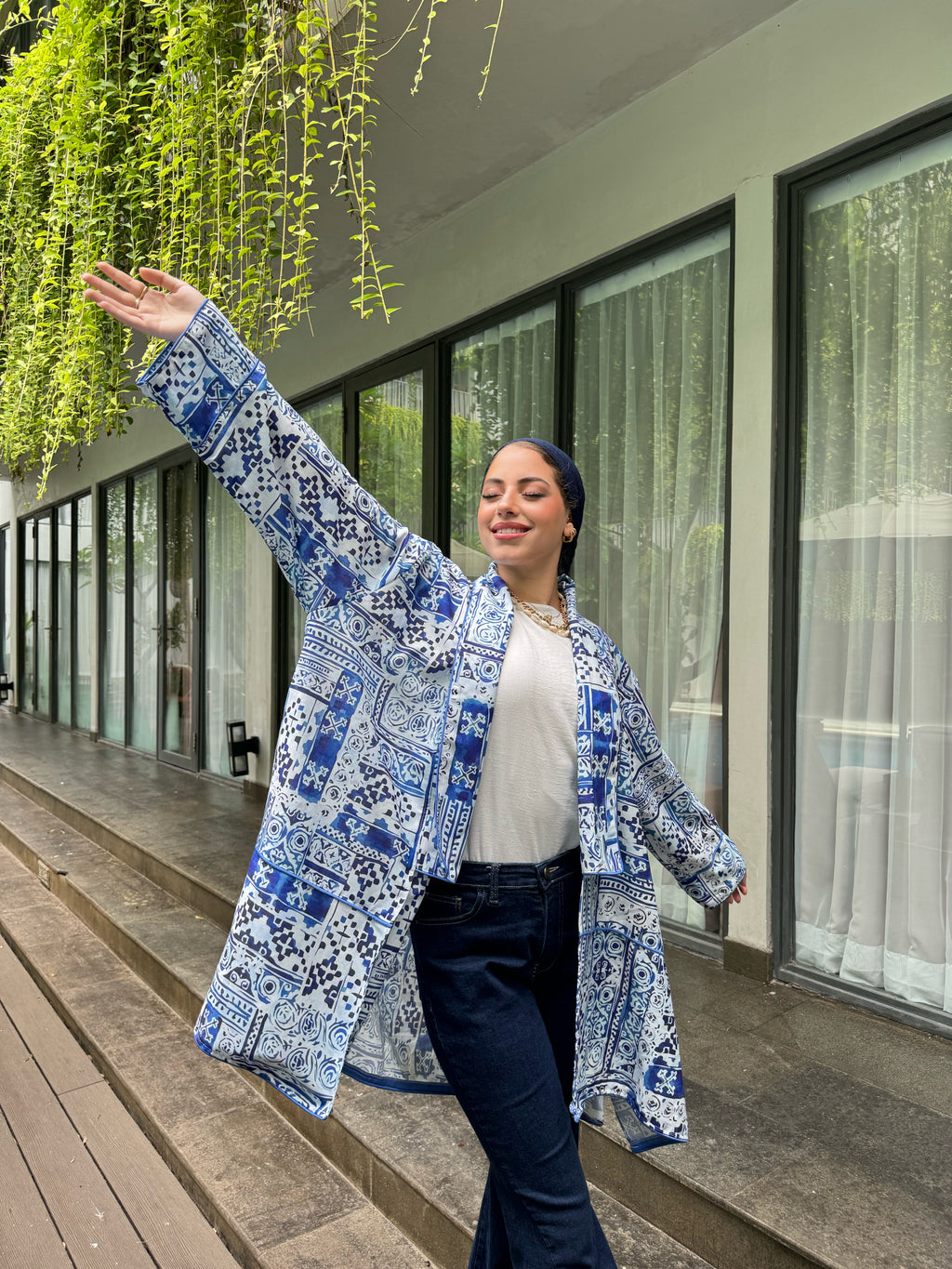 Blue Tribes kimono