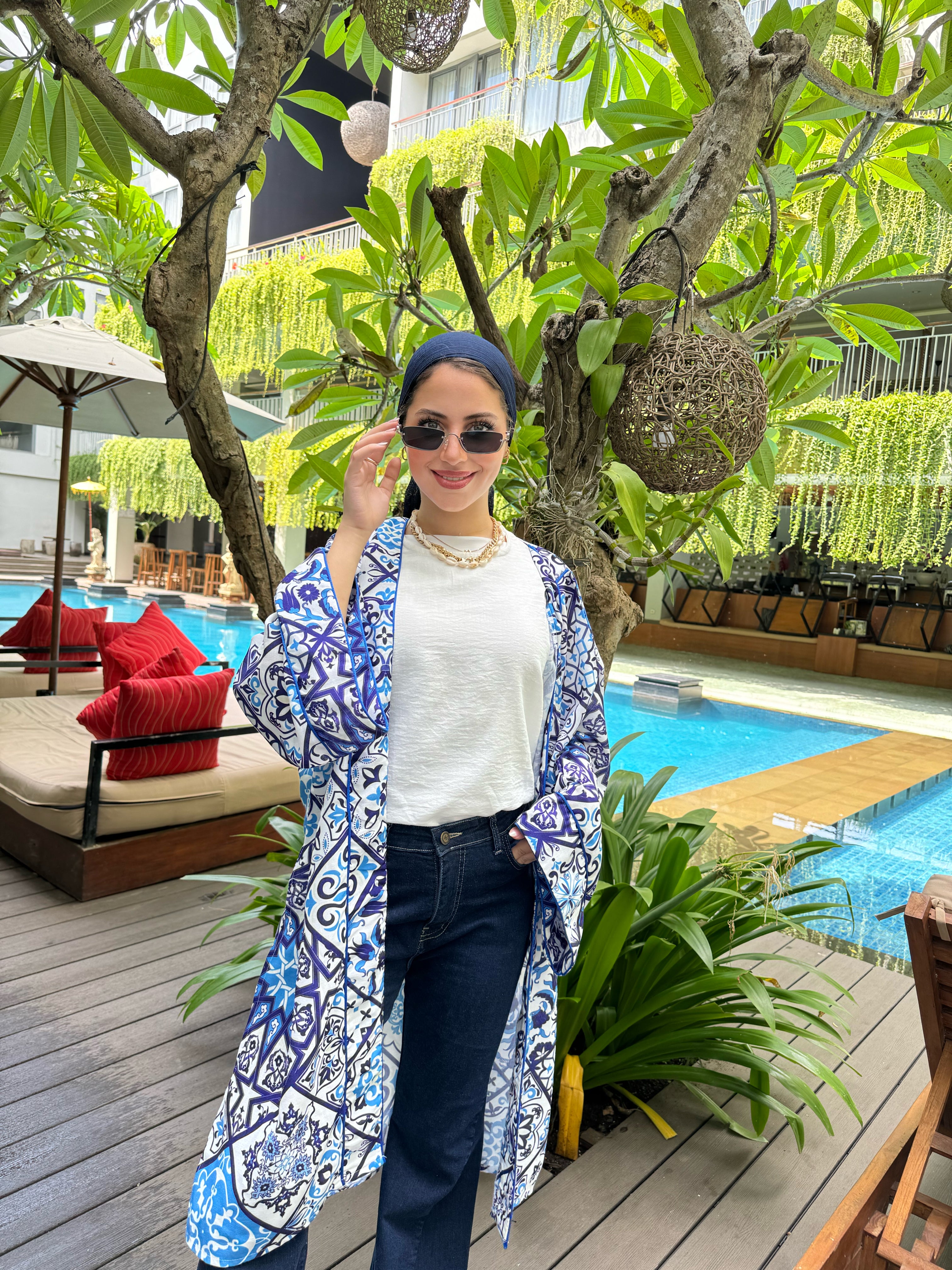 Blue Tribes kimono