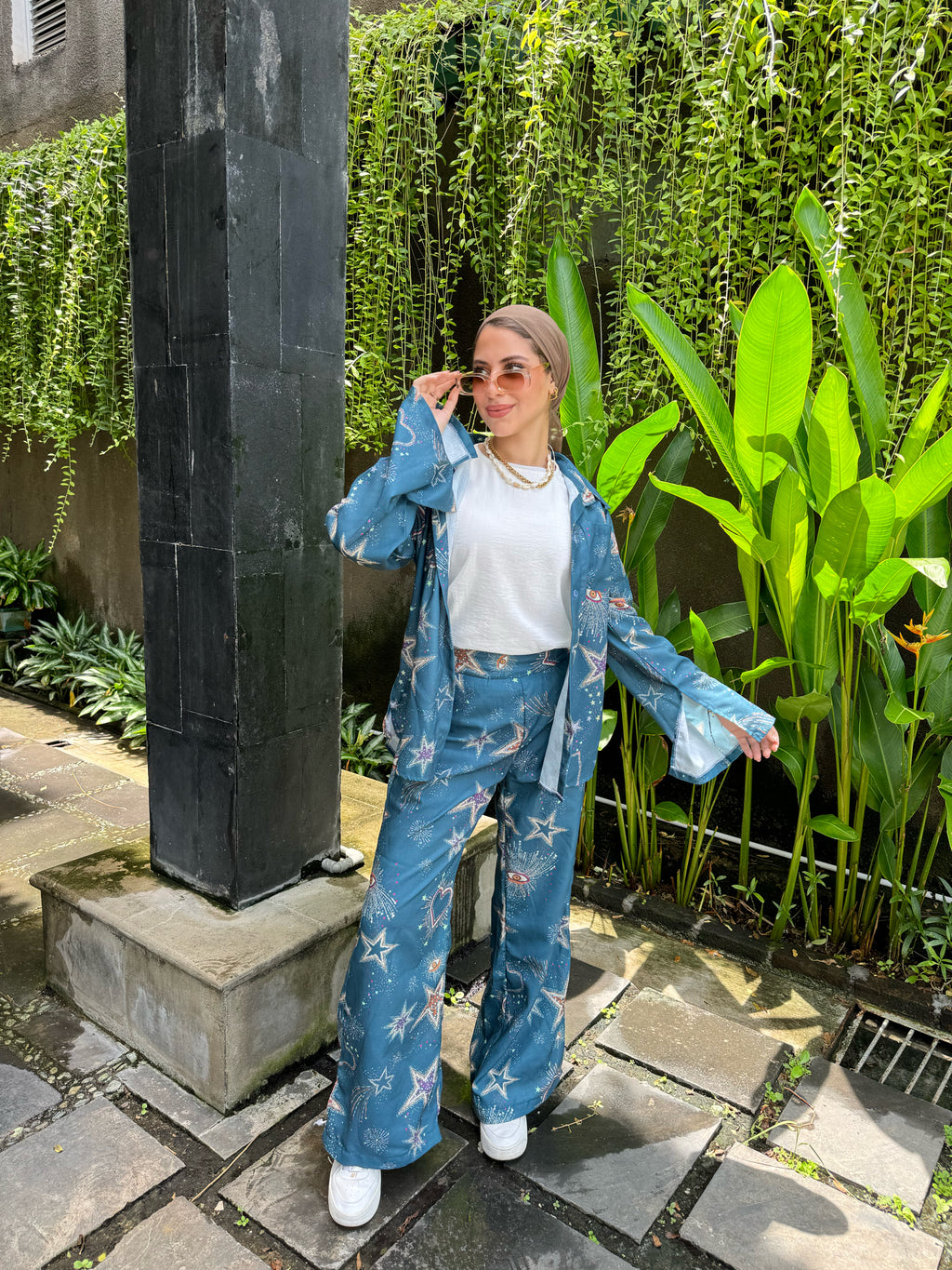 Stardust Linen Set Shirt