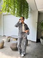 Dolce Cream Linen Set Pants