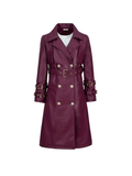 Leather Trench Coat