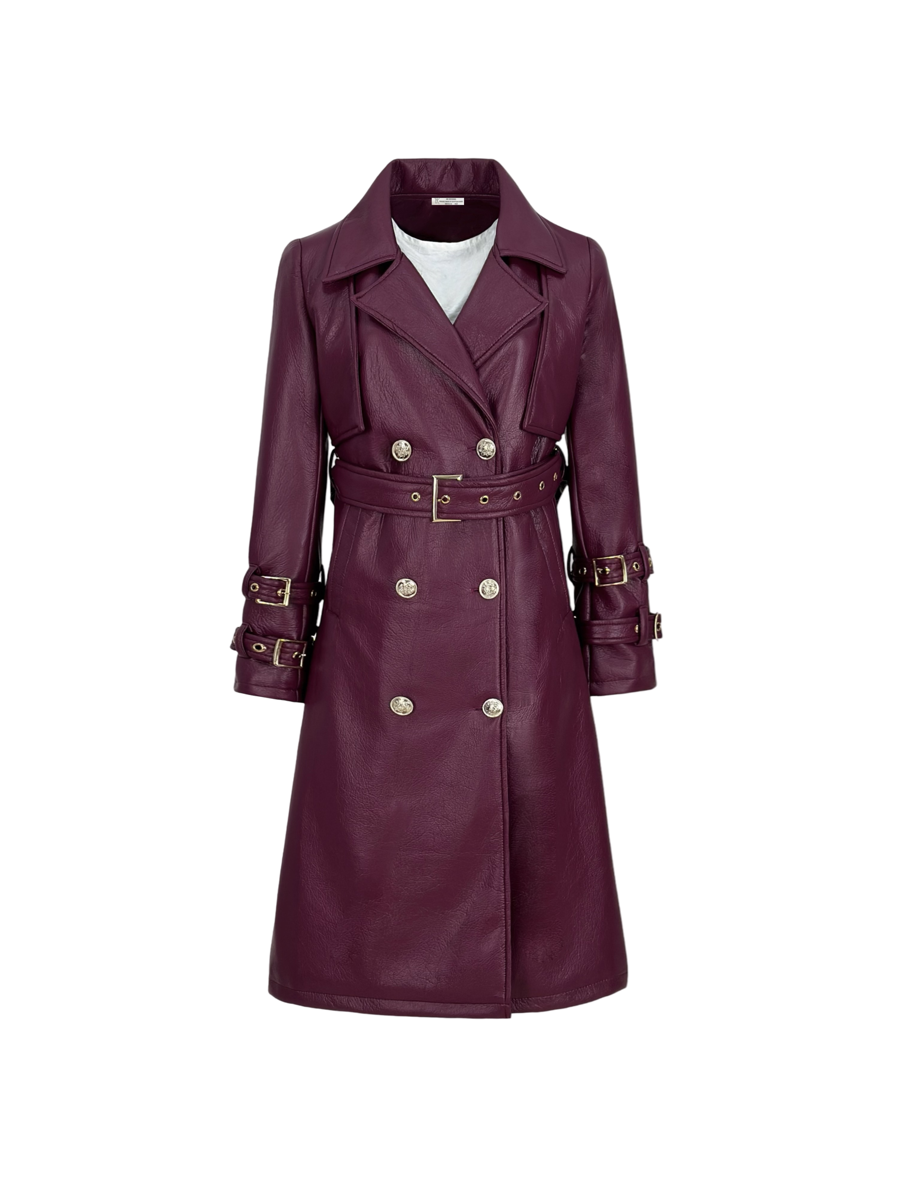 Leather Trench Coat
