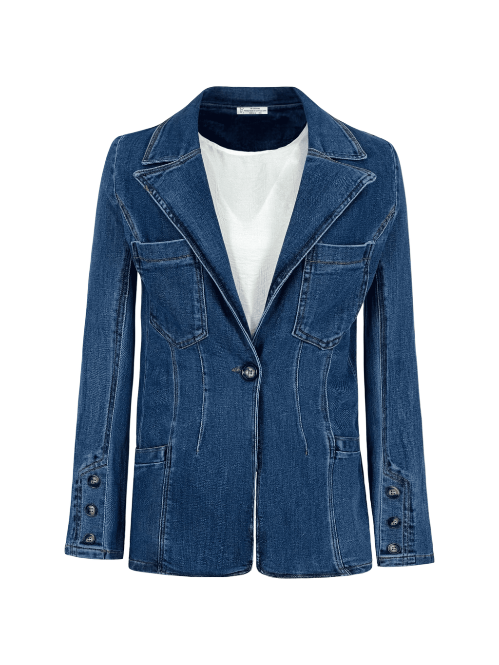 Lets Make it Formal Denim Blazer