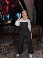 Glamorous Set Flare Pants Black