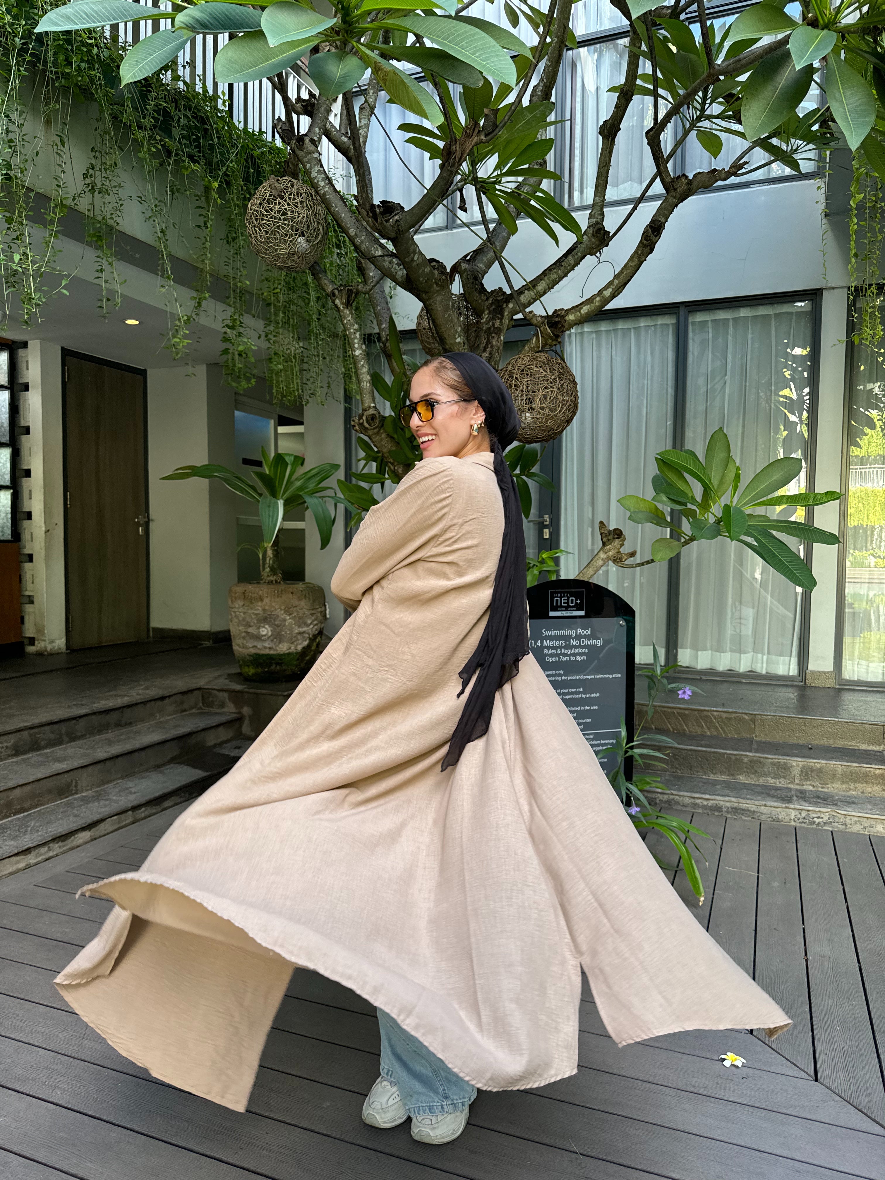 Basic Long Linen Shirt