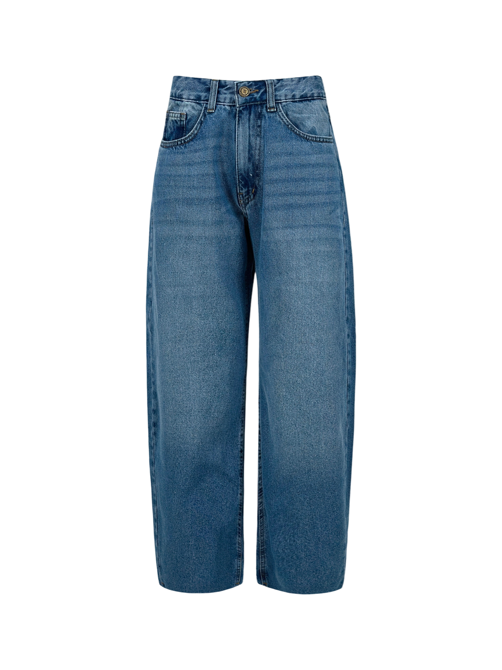 Baggy Balloon Denim Pants