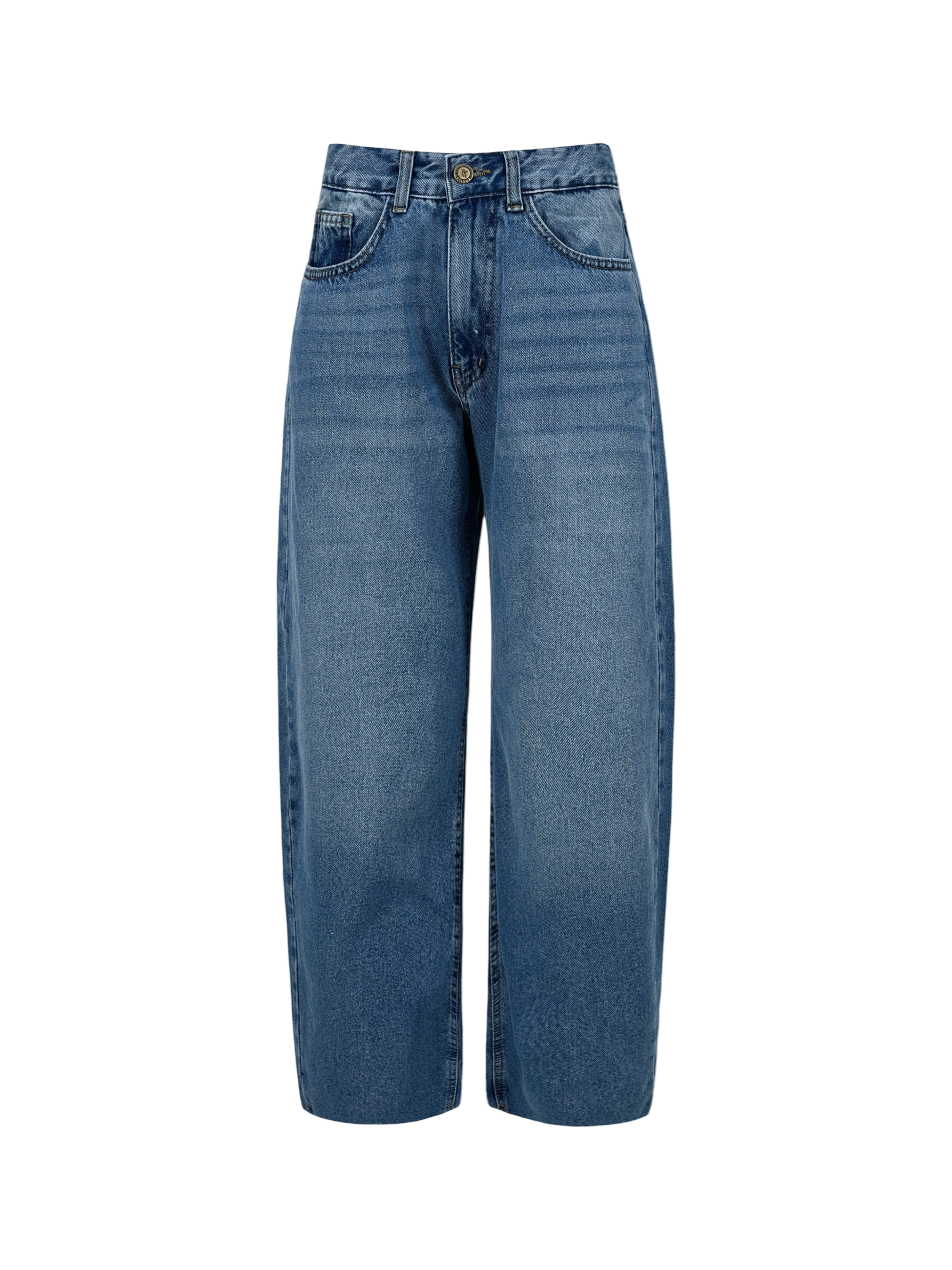 Baggy Balloon Denim Pants