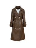 Leather Trench Coat