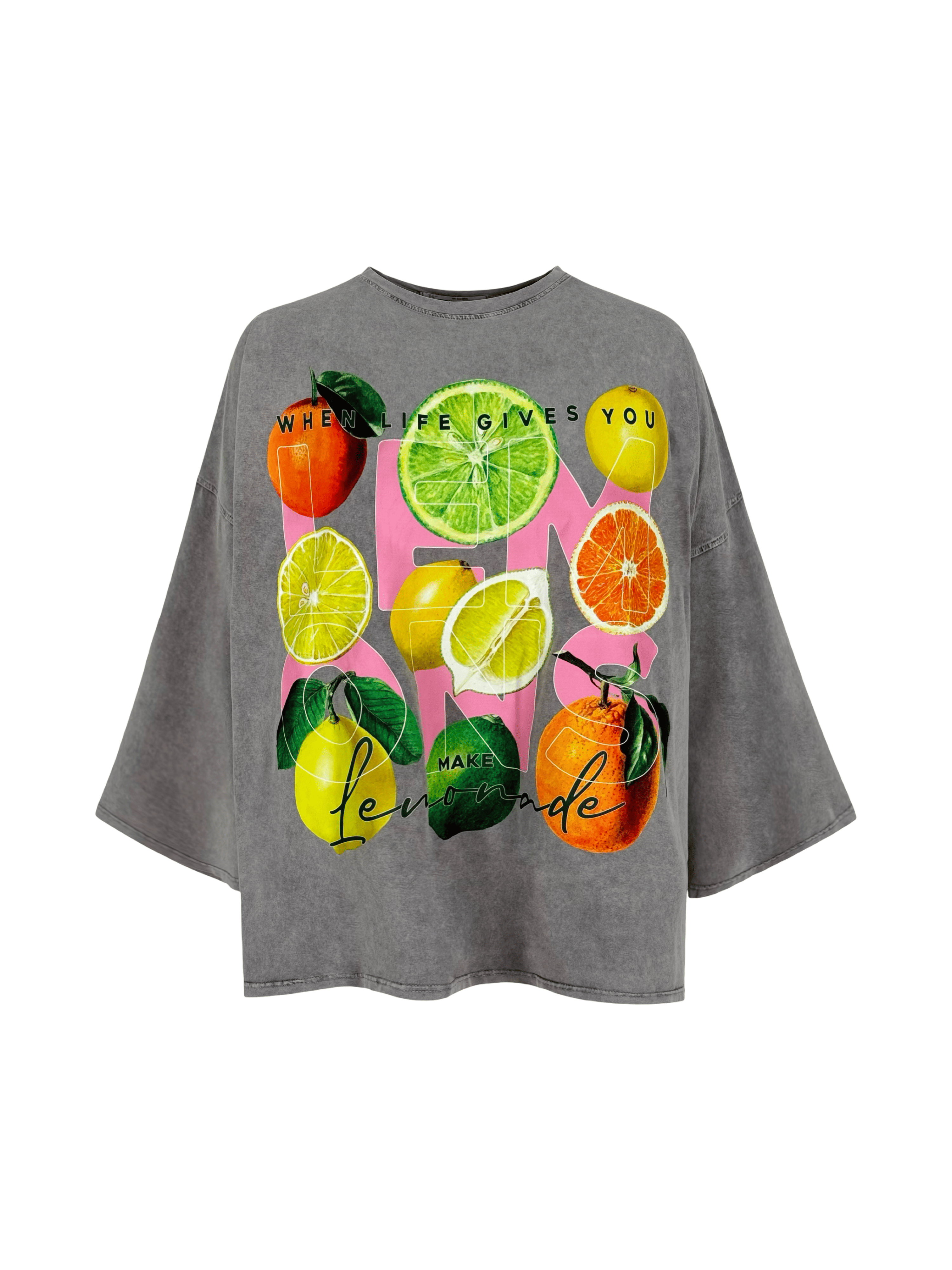 Lime Lemons Long T-Shirt