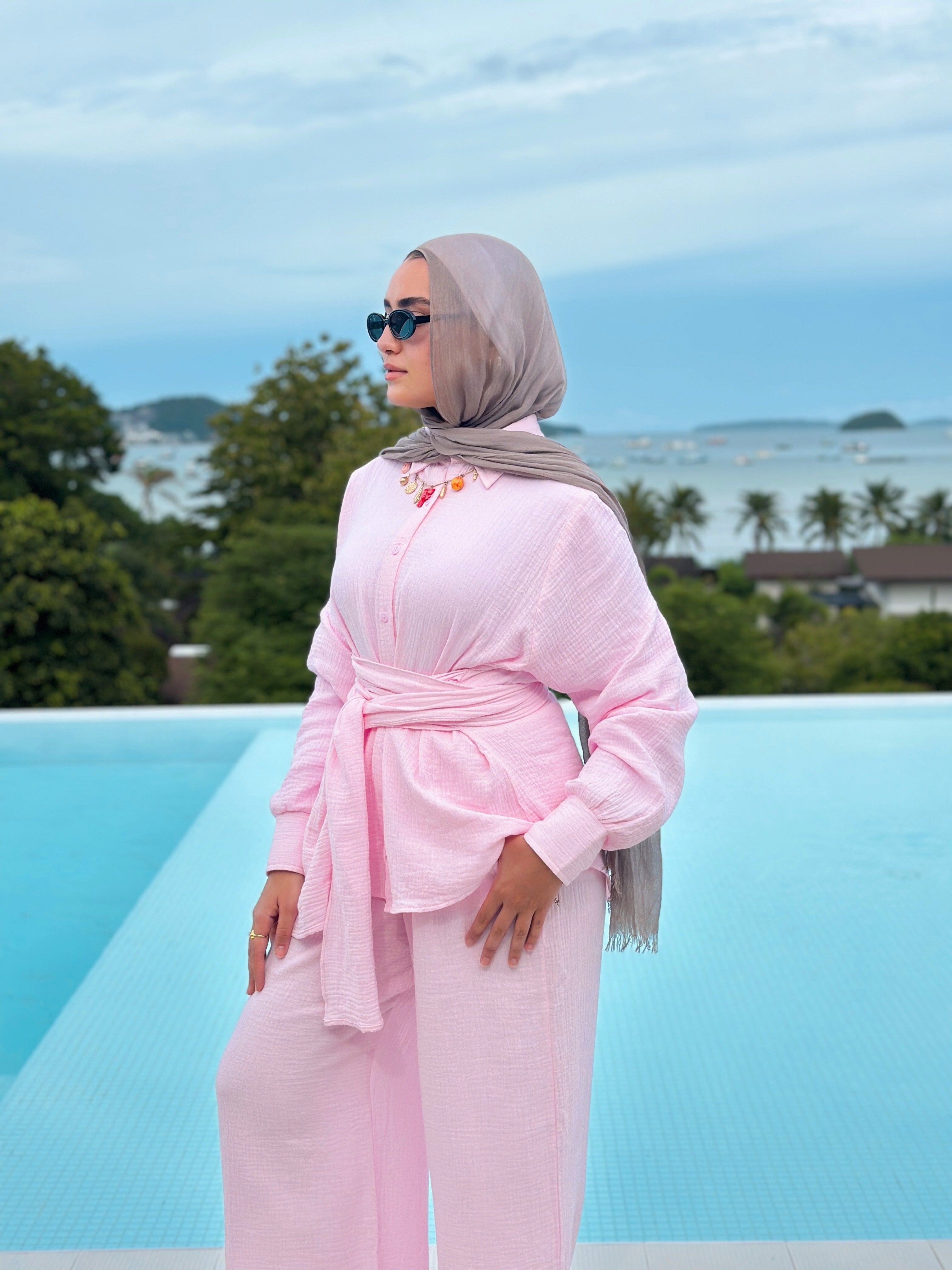 Wrap Comfy Set Shirt