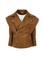 Edgy Suede Jacket