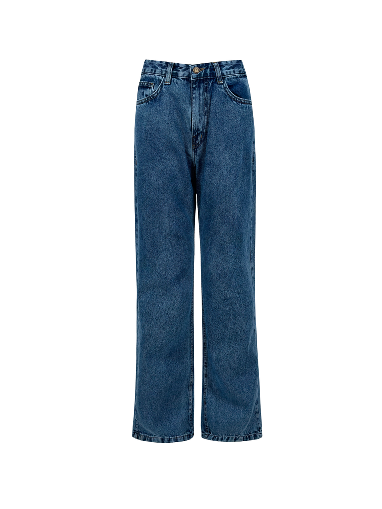 Get it Straight Denim Pants True Blue