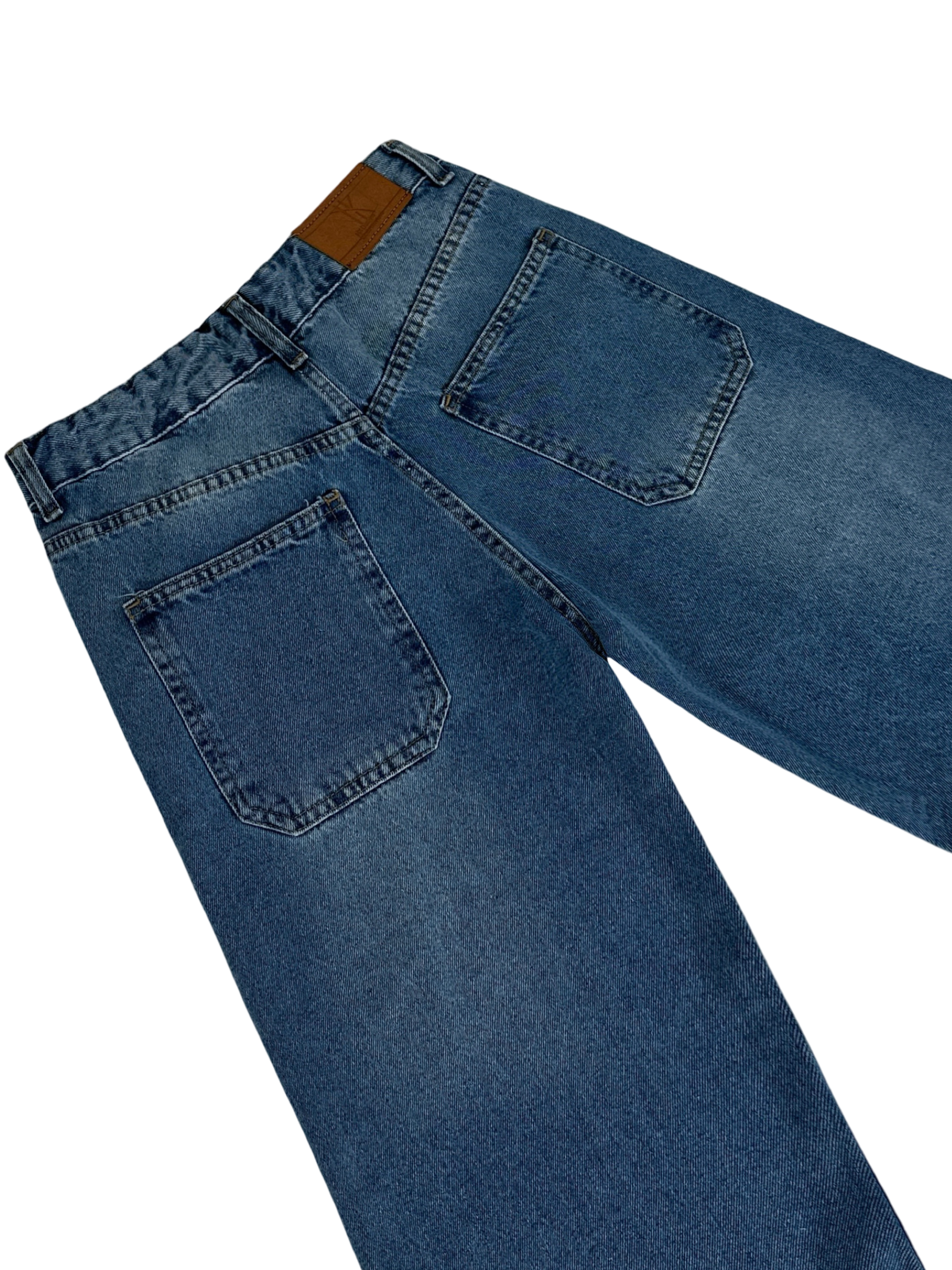 Baggy Balloon Denim Pants