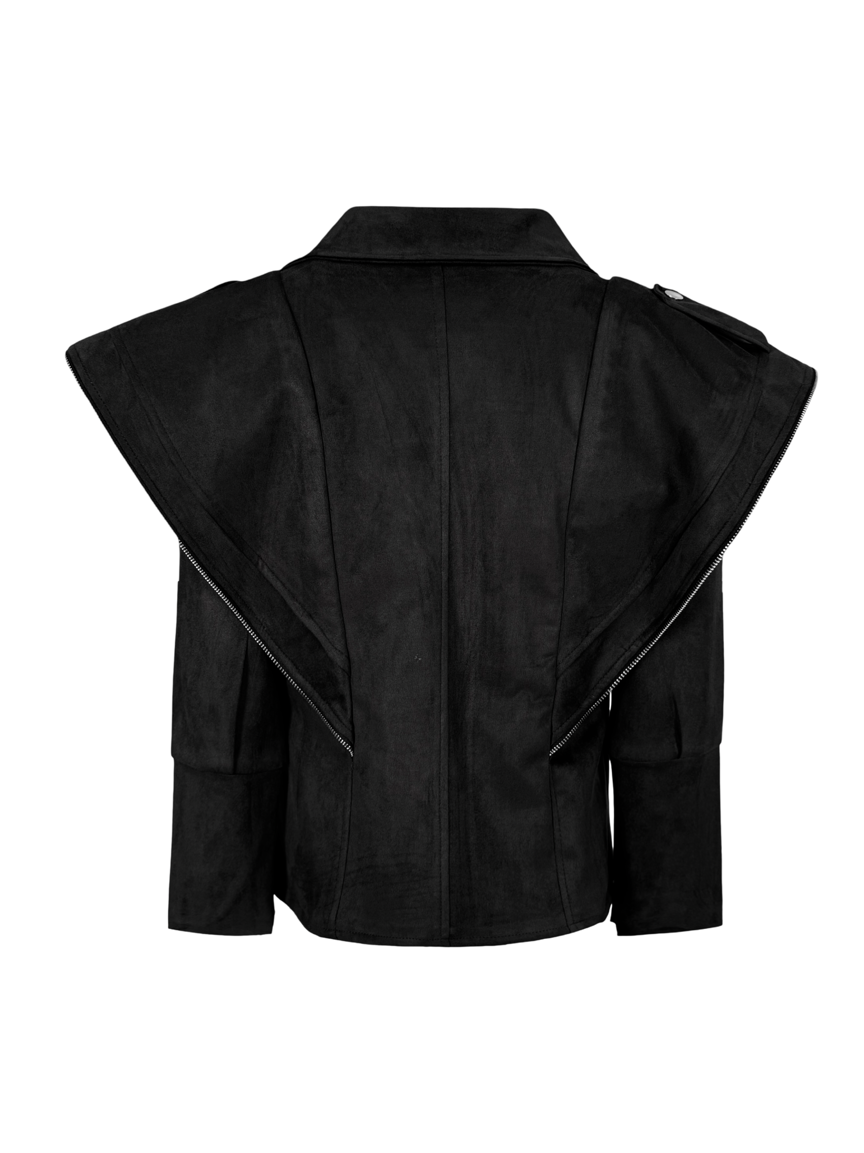 Edgy Suede Jacket