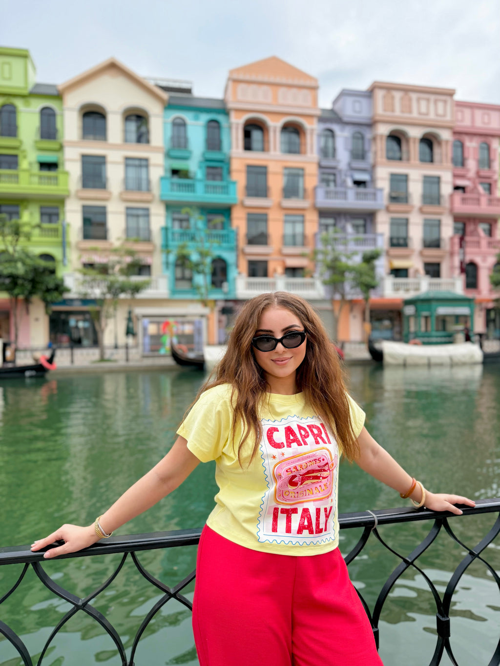 Capri Italy Half T-Shirt