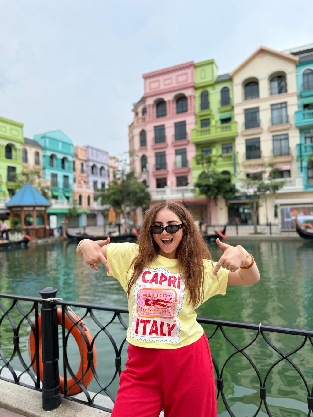 Capri Italy Half T-Shirt
