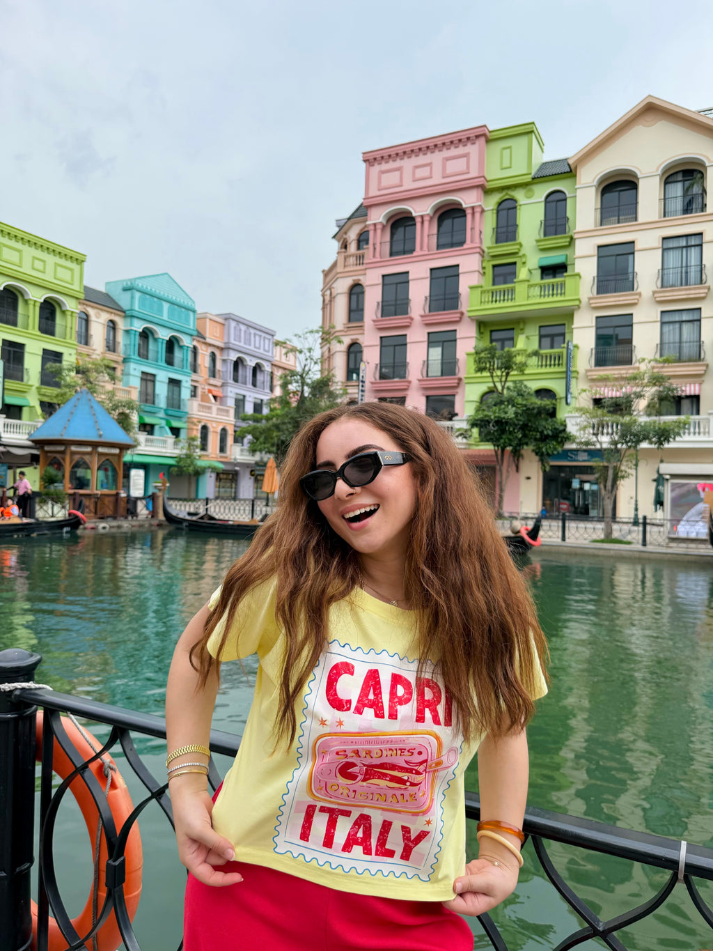 Capri Italy Half T-Shirt