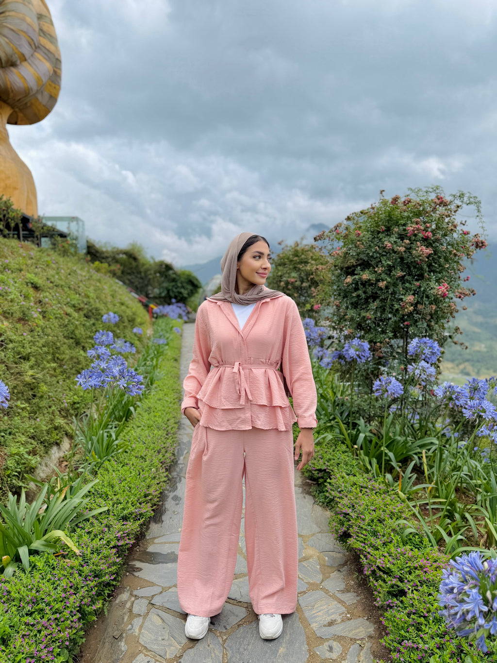 The Double Ruff Lin Set Pants
