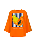 Orange Papaya Long T-Shirt