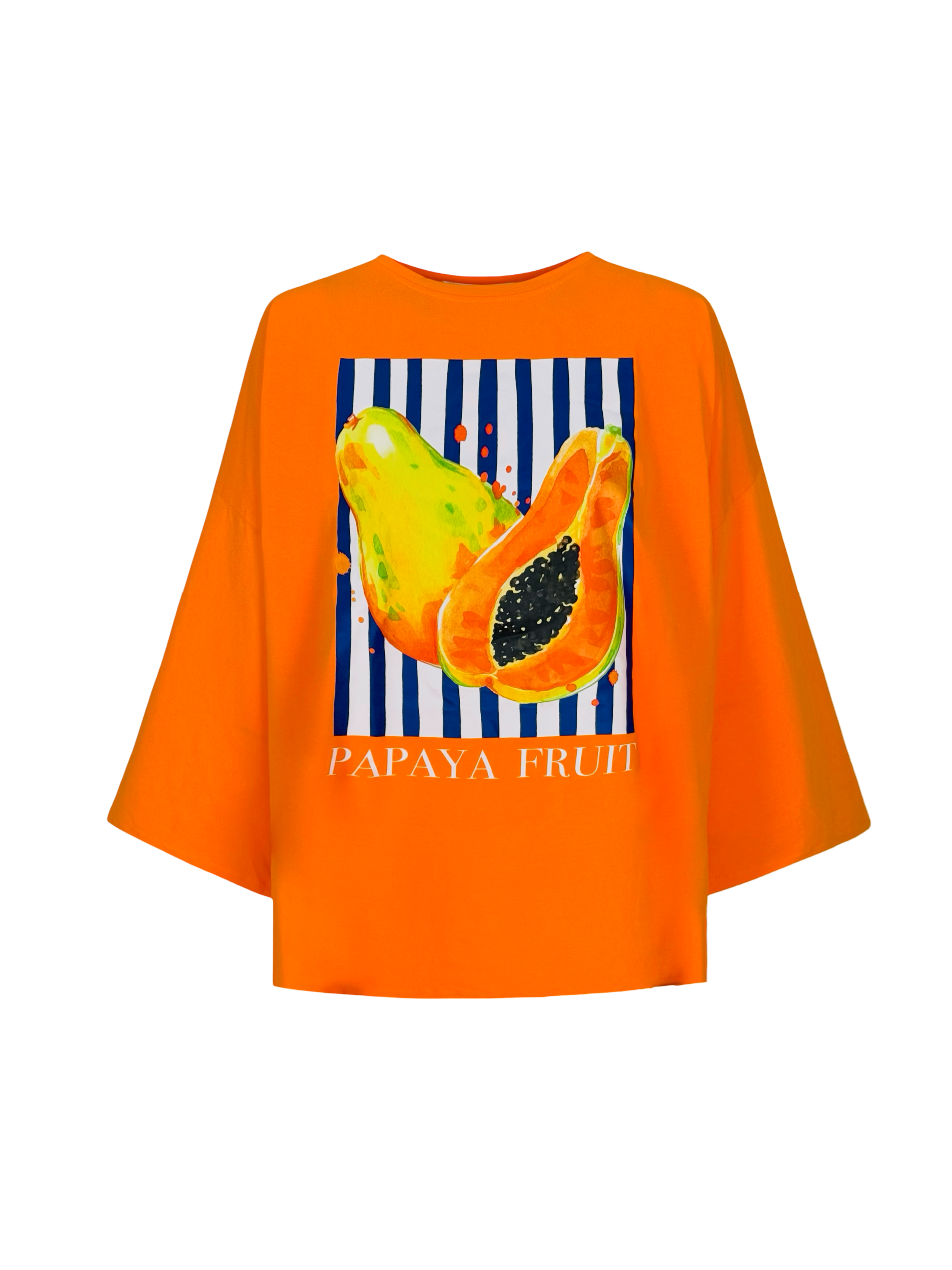 Orange Papaya Long T-Shirt