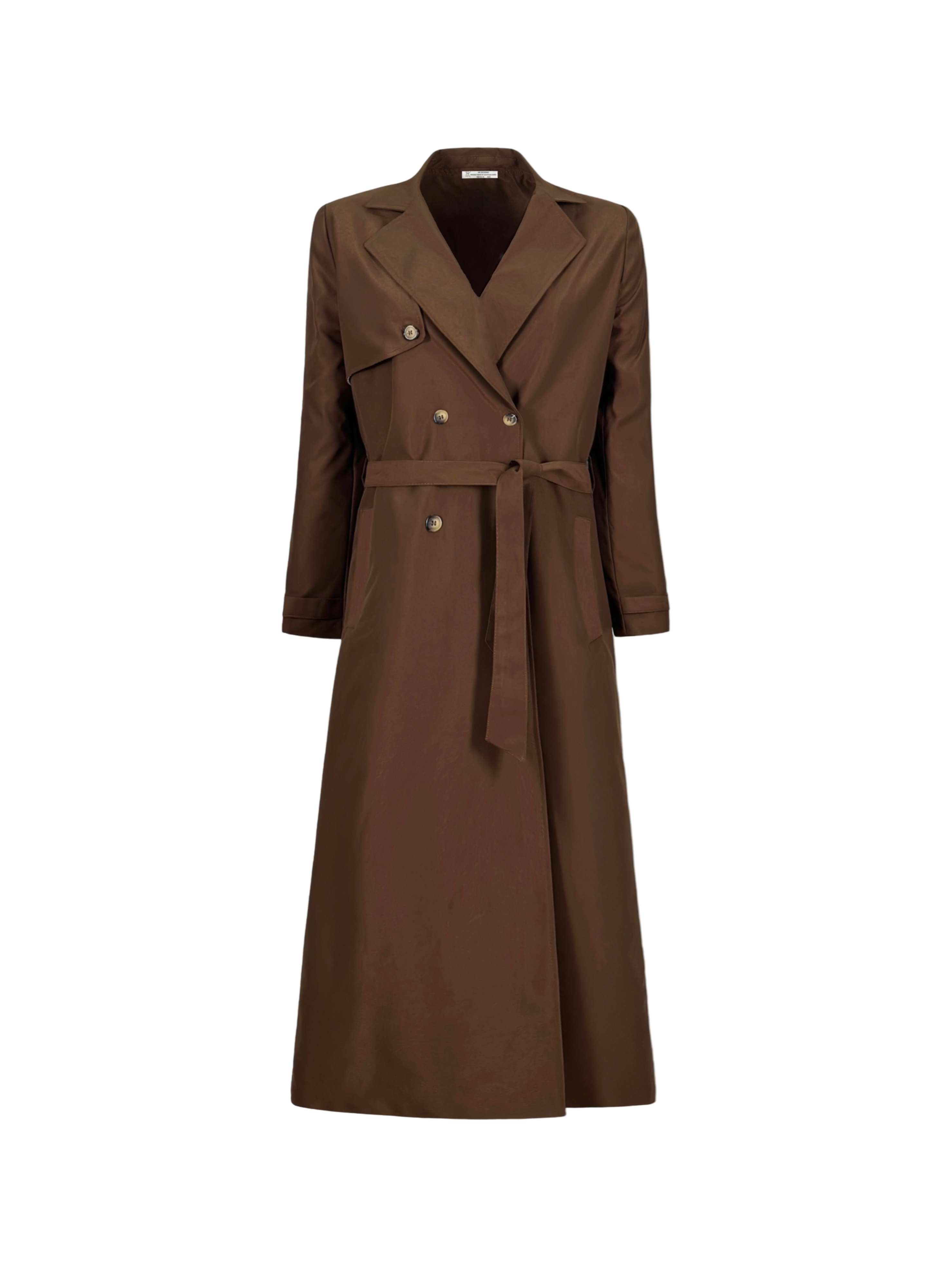 Dancing In The Rain Trench Coat Choco