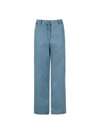 Full Glam Denim Wide Pants