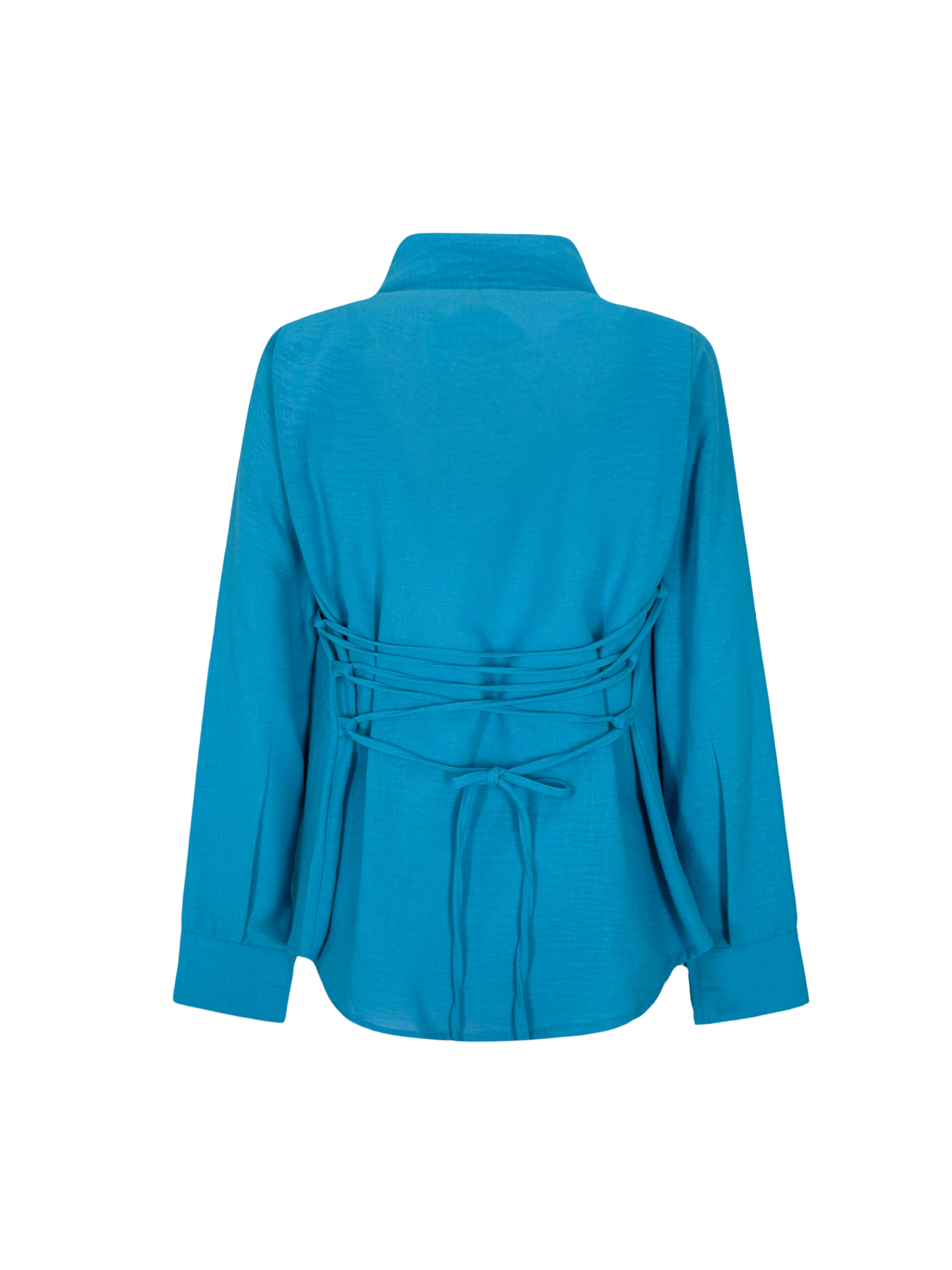 Linen Criss Cross Set Shirt