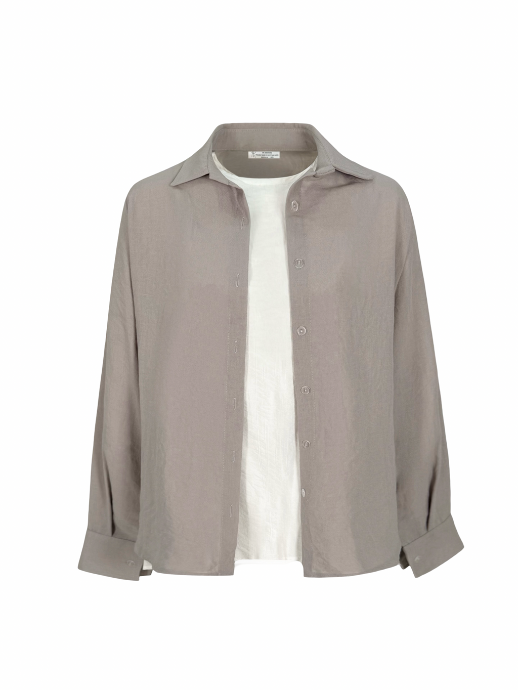 Linen Criss Cross Set Shirt