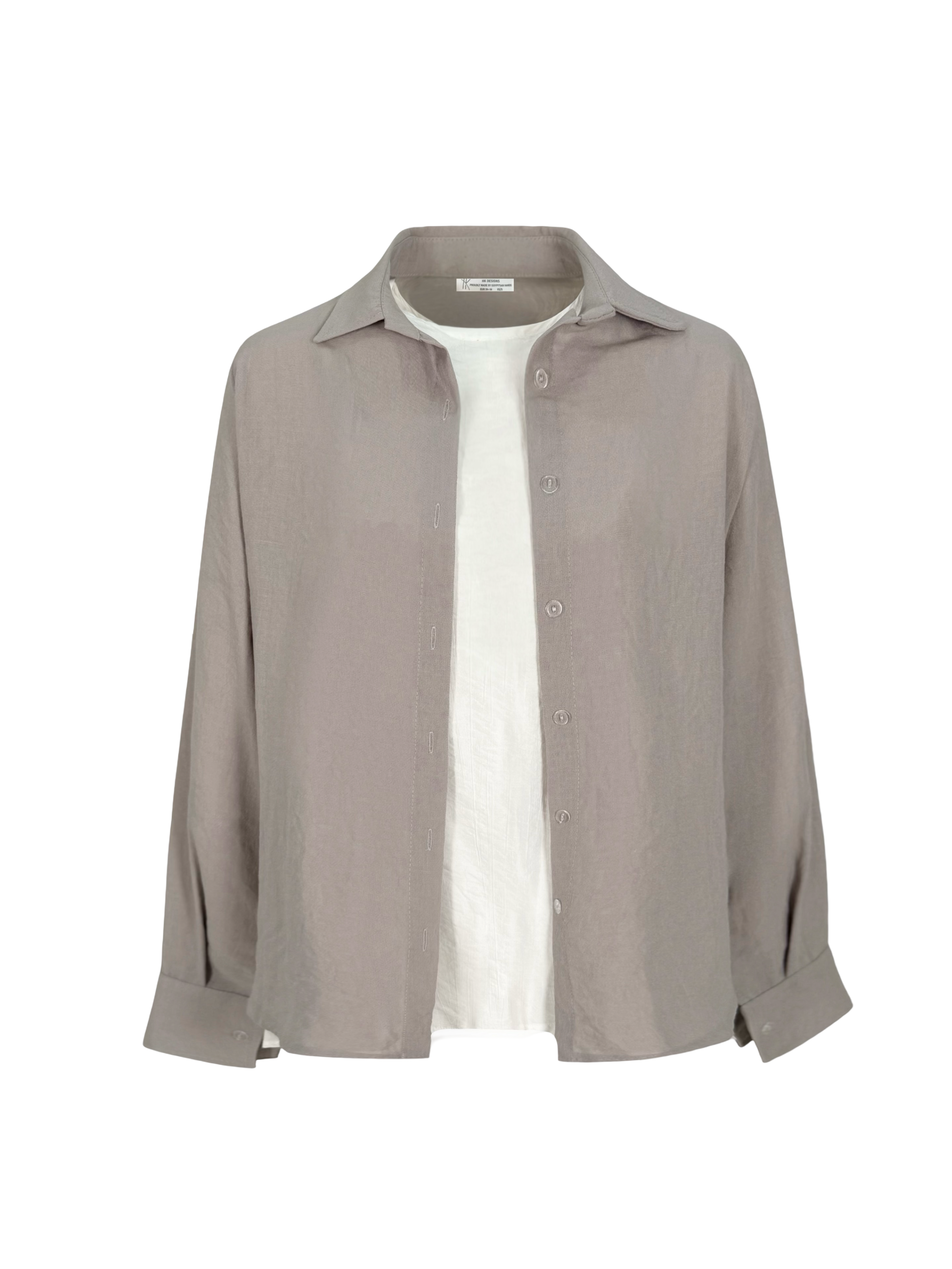 Linen Criss Cross Set Shirt